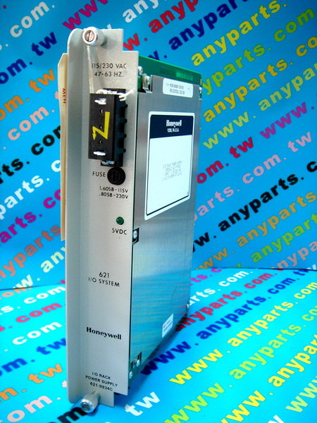 Honeywell S9000 IPC 621-Output MODEL 621-9934C I/O Power Supply 115/230VAC