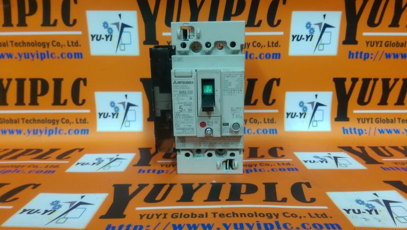 MITSUBISHI NV63-CVF 5A Leakage circuit breaker