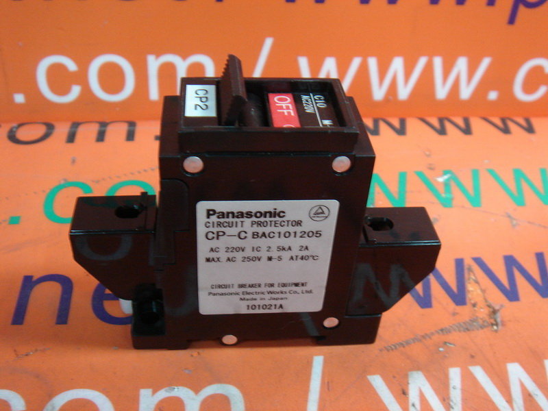 PANASONIC CIRCUIT PROTECTOR CP-C BAC101205