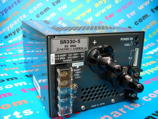 NEMIC-LAMBDA POWER SUPPLY SR330-5 / SR330-8 / SR330-12