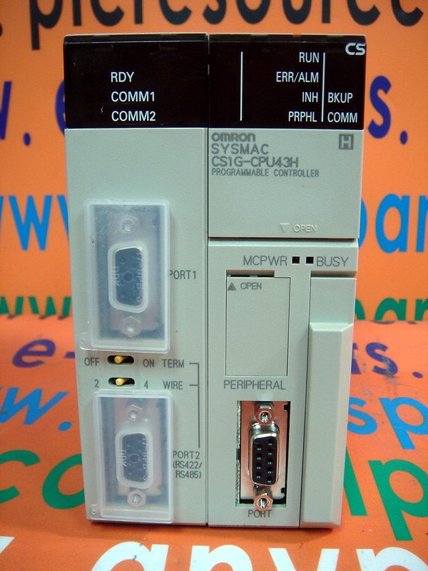 OMRON CPU UNIT CS1G-CPU43H WITH CS1W-SCB41-V1