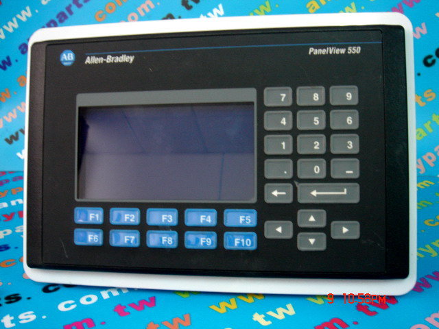 Allen Bradley (PLC) PanelView 550 man-machine interface CAT 2711-K5A5