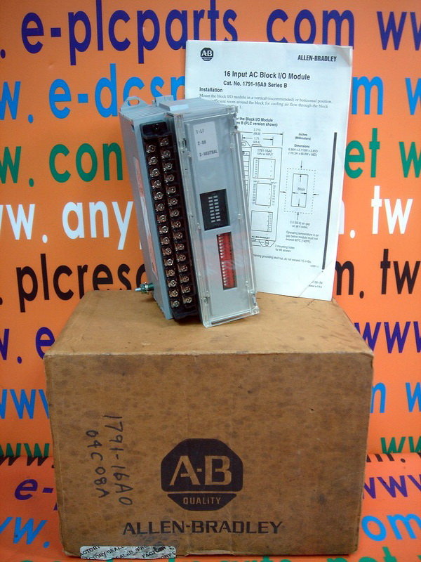ALLEN-BRADLEY I/O BOARD FOR HARRIS PB 1791-16A0 new original boxed