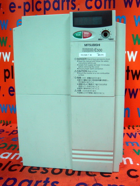 MITSUBISHI FR-E520-7.5K INVERTER  POWER:7.5KW