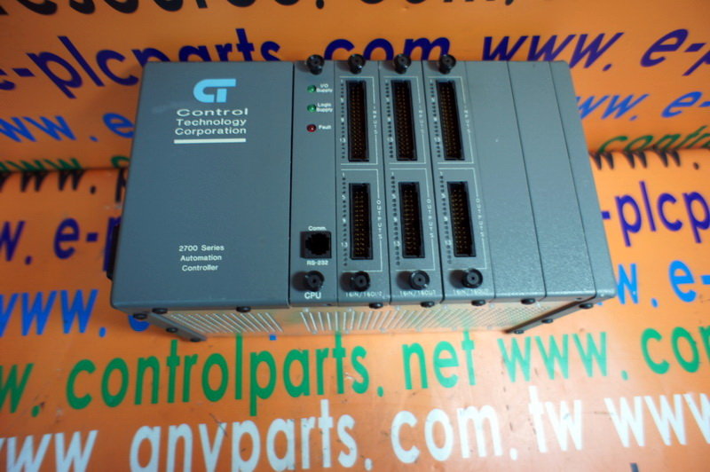 CONTROL TECHNOLOGY CORPORATION 2700-5 - 裕益科技自動化設備可程式編碼器PLC分散式控制系統DCS