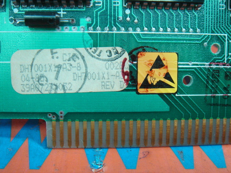 FISHER ROSEMOUNT COMMON RAM CARD REV.D DH7001X1-A3-8 / 39A0727X032 ...