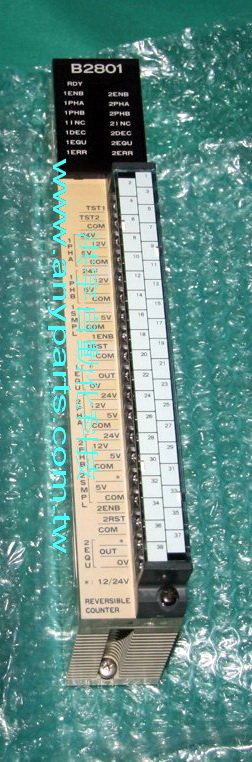 YASKAWA PLC MEMOCON-SC COUNTER MODULE REVERSABLE U84 I/O JAMSC-B2801 ...