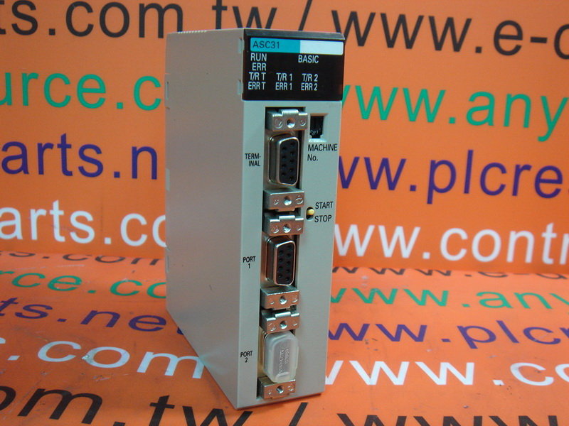 OMRON C200H-ASC31 ASCII UNIT - 裕益科技自動化設備可程式編碼器PLC 