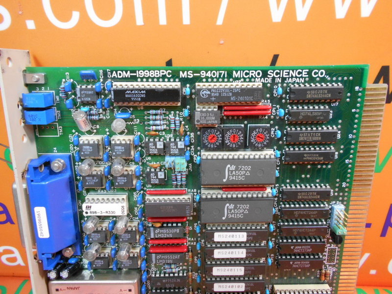 MICRO SCIENCE ADM-1998BPC - 裕益科技自動化設備可程式編碼器PLC分散式控制系統DCS