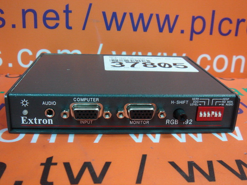 Extron Rgb109 EXTRON RGB 192 VGA INTERFACE WITH ADSP - 裕益科技自動化設備可程式編碼器PLC分散式控制系統DCS