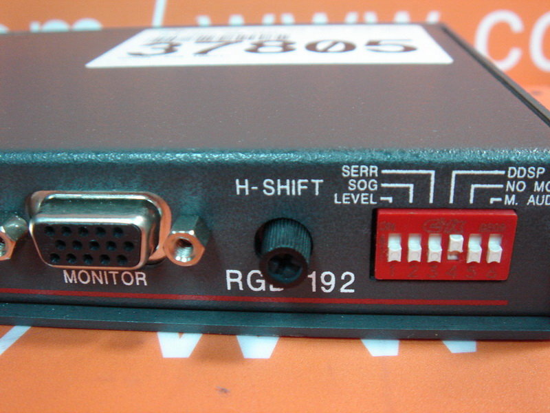 EXTRON RGB 192 VGA INTERFACE WITH ADSP - PLC DCS SERVO Control MOTOR ...