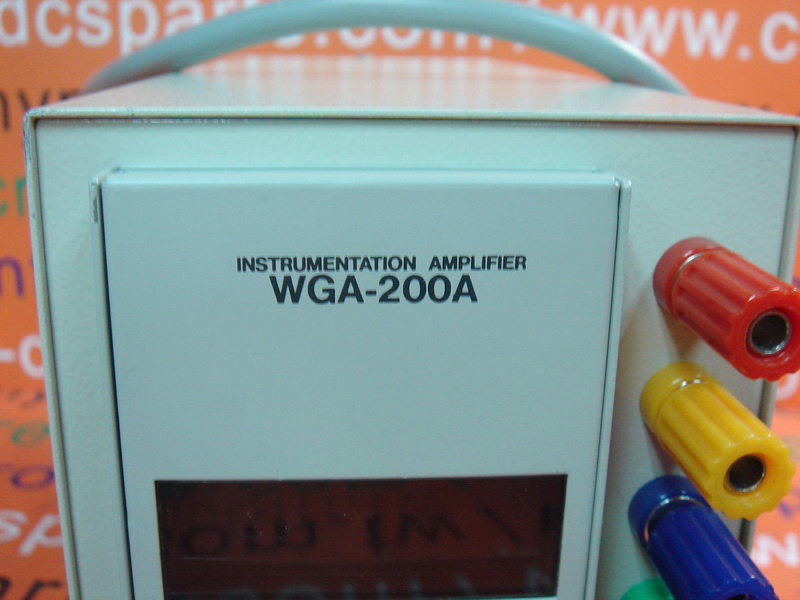 Wga Control Panel KYOWA WGA-200A INSTRUMENTATION AMPLIFIER - 裕益科技自動化設備可程式編碼器PLC分散式控制系統DCS