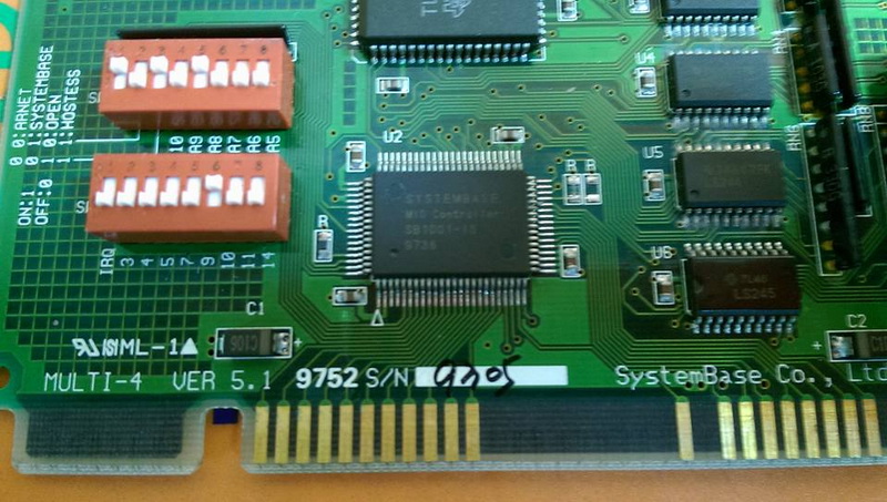 SystemBase MULTI-4 VER:5.1 9752 S/N 9305 1S1SML-1 - PLC DCS SERVO ...