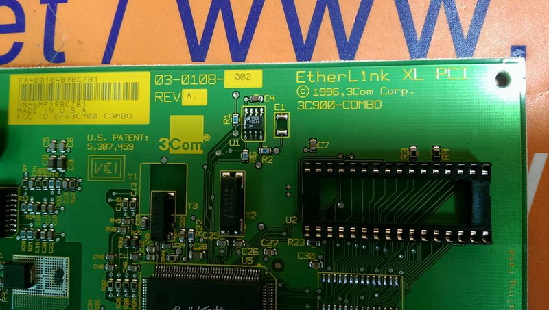 3Com ETHERLINK XL PCI COMBO NIC 3C900-COMBO (3)