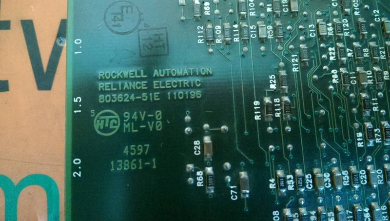 RELIANCE ELECTRIC ROCKWELL PCB DRIVE BOARD 803624-51E (3)