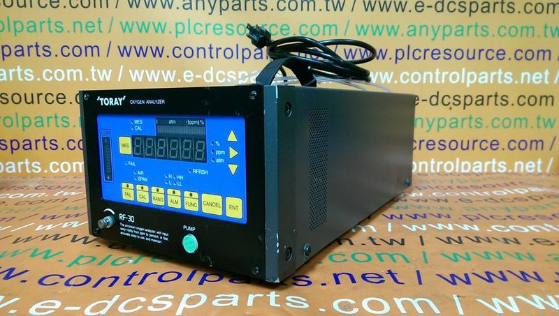 Toray O2 Analyzer TORAY OXYGEN ANALYZER RF-30 - 裕益科技自動化設備可程式編碼器PLC分散式控制系統DCS