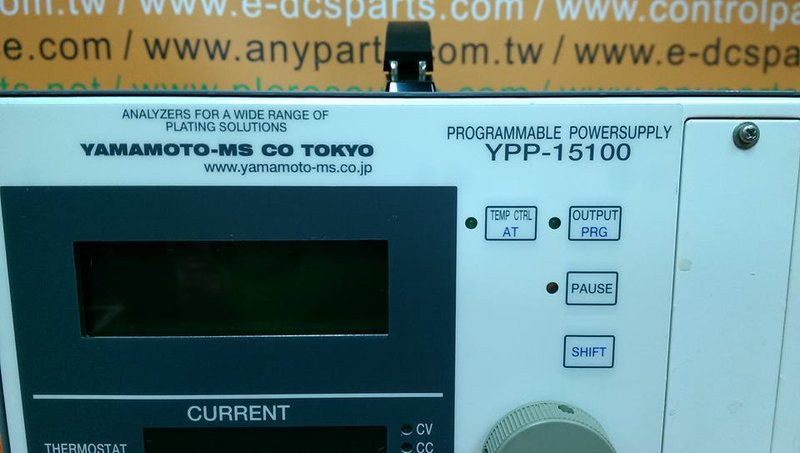 Ypp Panel YAMAMOTO-MS PROGRAMMBLE POWER SUPPLY YPP-15100 - PLC DCS SERVO Control ...