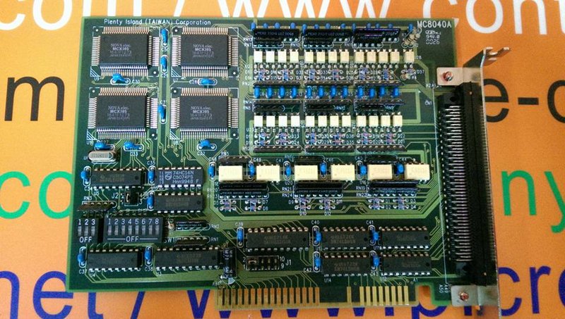 PLENTY ISLAND MOTION CONTROL BOARD MC8040A - 裕益科技自動化設備可程式編碼器PLC分散式控制系統DCS