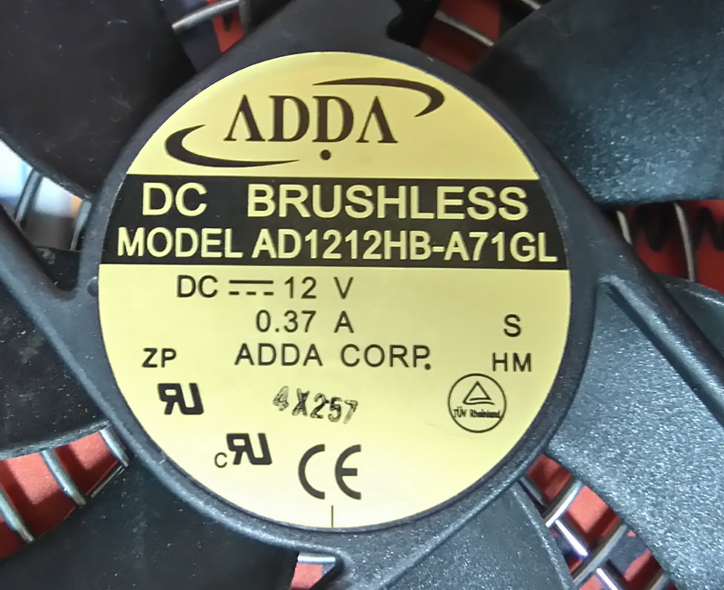 ADDA DC BRUSHLESS AD1212HB-A71GL - 裕益科技自動化設備可程式編碼器PLC分散式控制系統DCS