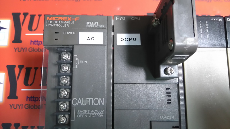 FUJI MICREX-F PROGRAMMABLE PLC-1 - PLC DCS SERVO Control MOTOR 