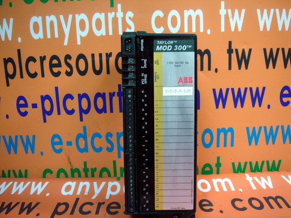 Mod300 ABB TAYLOR MOD 300 BLOCK CAT No. 6247BP10710 Electr. Asm. 6247BP10720 ...