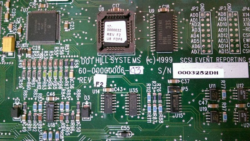 00000006 DOT HILL SYSTEMS 60-00000006-03 - 裕益科技自動化設備可程式編碼器PLC分散式控制系統DCS
