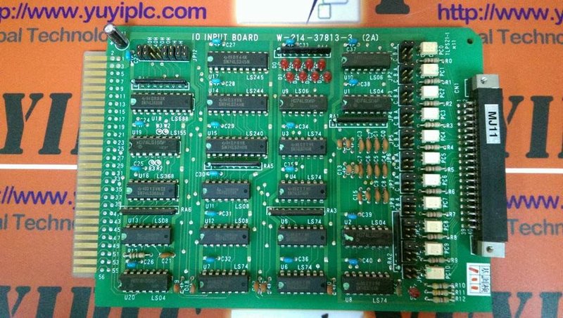 KDK W-214-37813-3 (2A) IO INPUT BOARD - 裕益科技自動化設備可程式編碼器PLC分散式控制系統DCS