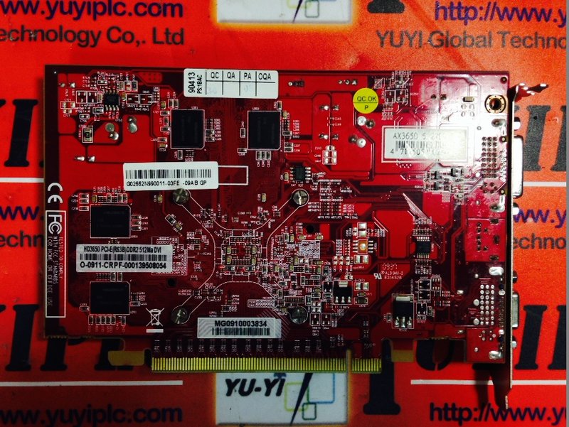 POWER COLOR AX3650 512MD2-V2 - 裕益科技自動化設備可程式編碼器PLC分散式控制系統DCS