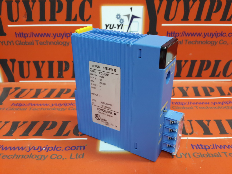 YUSHIN F3LU01-0N I/O Module Tested