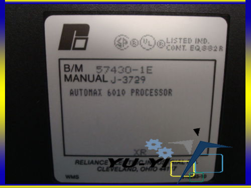 Electric 57430-1E AutoMax 6010 Processor Module 57C430A - 裕益科技自動化設備可程式 ...