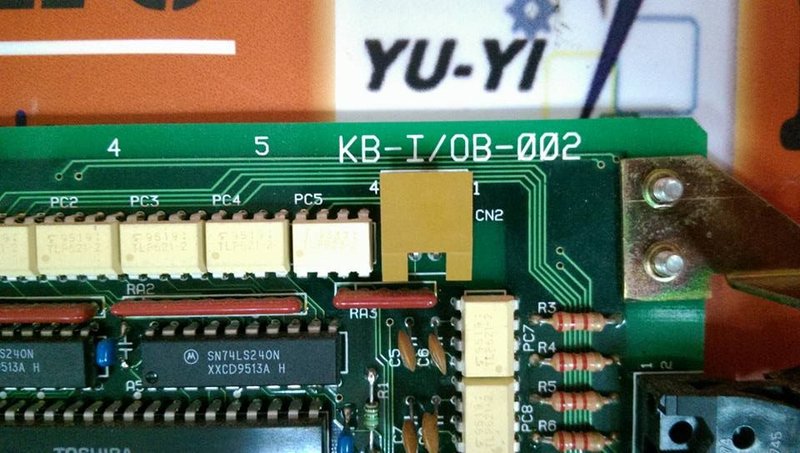 IMG CONTROL BOARD KB-I/OB-002 - 裕益科技自動化設備可程式編碼器PLC分散式控制系統DCS