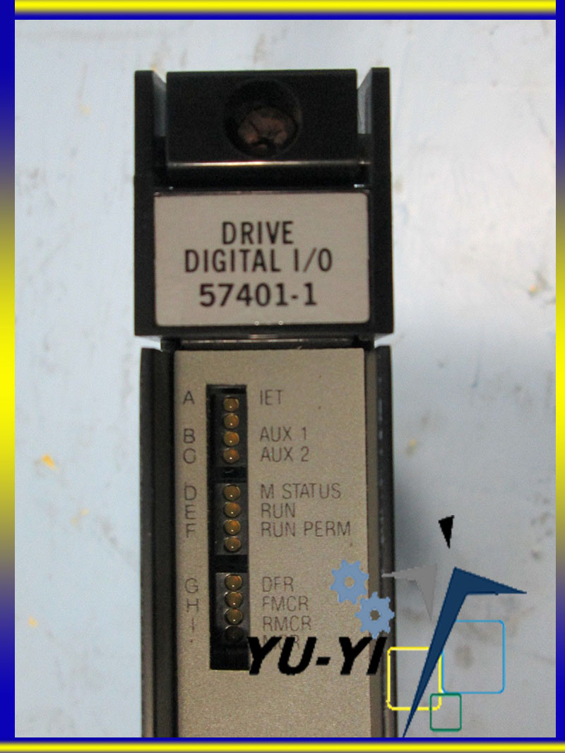 Reliance Electric 57401 57401-1A 115V Drive Digital IO Module PLC ...