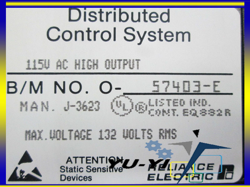 Reliance Electric 57403-E 115V AC High Output Module