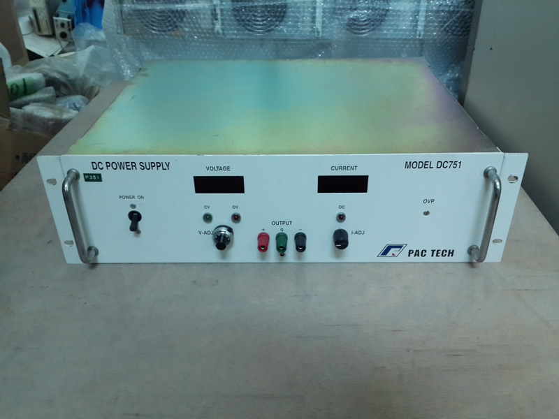 PAC TECH DC POWER SUPPLY MODEL DC751 - 裕益科技自動化設備可程式編碼器PLC分散式控制系統DCS