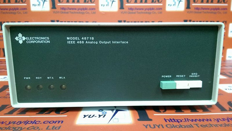 ICS IEEE488 ANALOG OUTPUT INTERFACE CONTROLLER 4871B - 裕益科技自動化設備可程式編碼器 ...