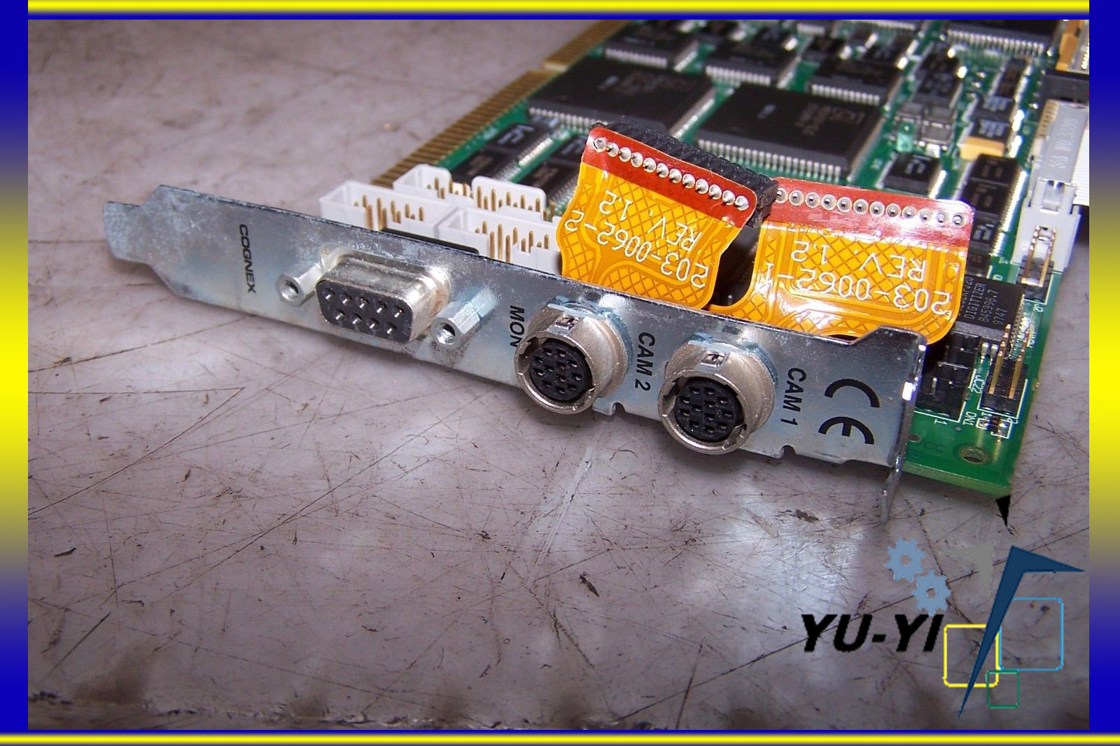 COGNEX VISION BOARD 203-0075-C ISA FRAME GRABBER CIRCUIT BOARD - PLC ...