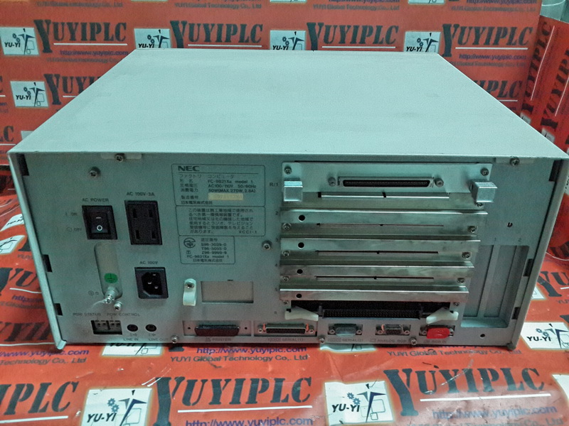 NEC FC-9801B MODEL 2 FACTORY COMPUTER 32BIT CPU UNI - 裕益科技自動化設備可程式編碼器 ...