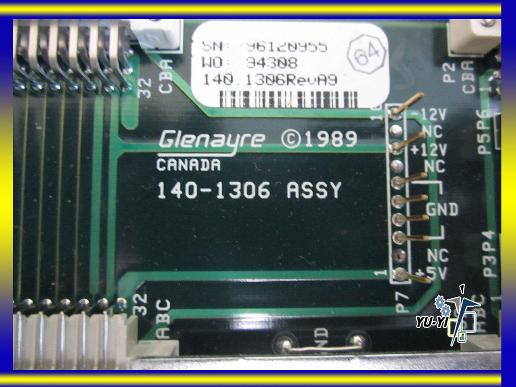 Motorola MVME Processor Board W3964B-42B w Glenayre Extender 140-1306 (3)