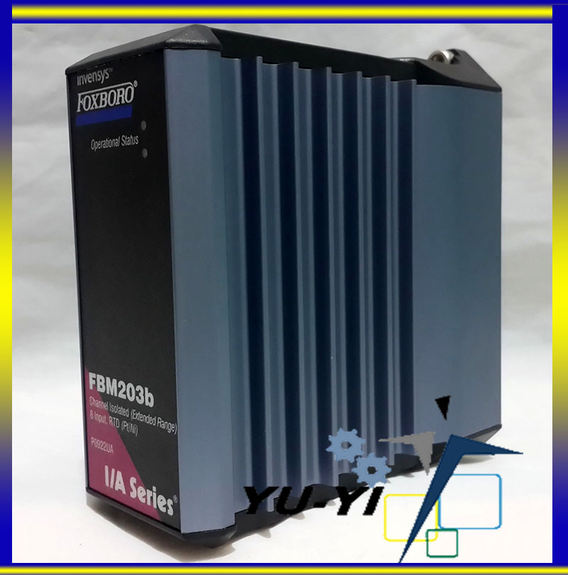 FOXBORO FBM203B P0922UA CHANNEL ISOLATED 8 INPUT Extended RTD Range ...