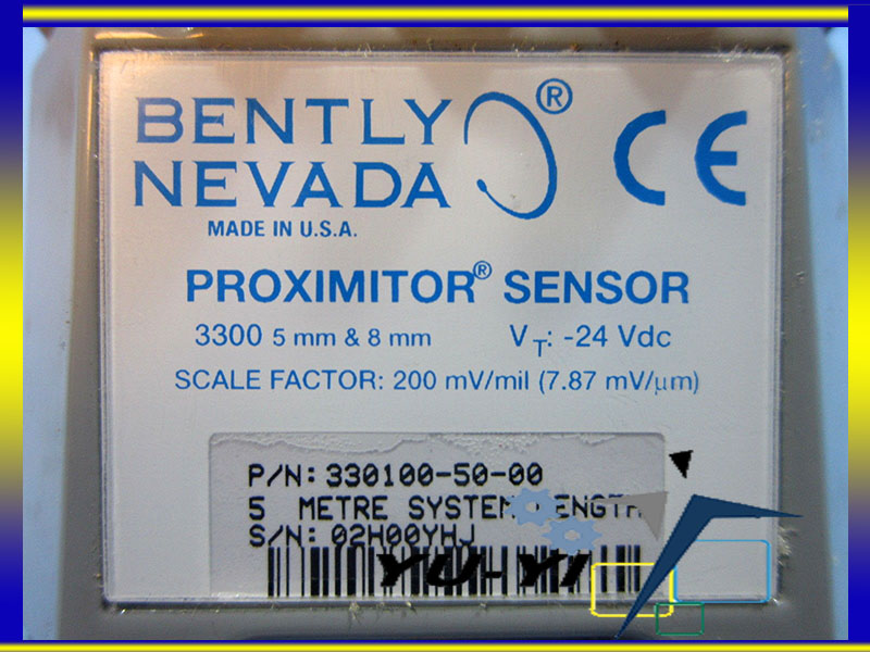 Bently Nevada 330100-50-00 Proximitor Sensor 3300 5MM 8MM 5 Metre System Length (3)