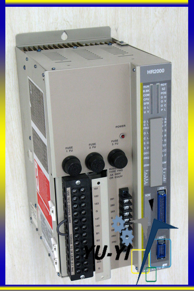 Hr2000 Sample Reliance Electric HR2000 3RA2008U AC Servo Controller - 裕益科技自動化設備可程式編碼器 ...