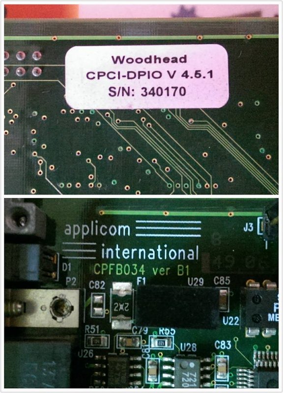 Applicom APPLICOM INTERNATIONAL BOARD VER.B1 CPFB034 - 裕益科技自動化設備可程式編碼器PLC分散式控制系統DCS