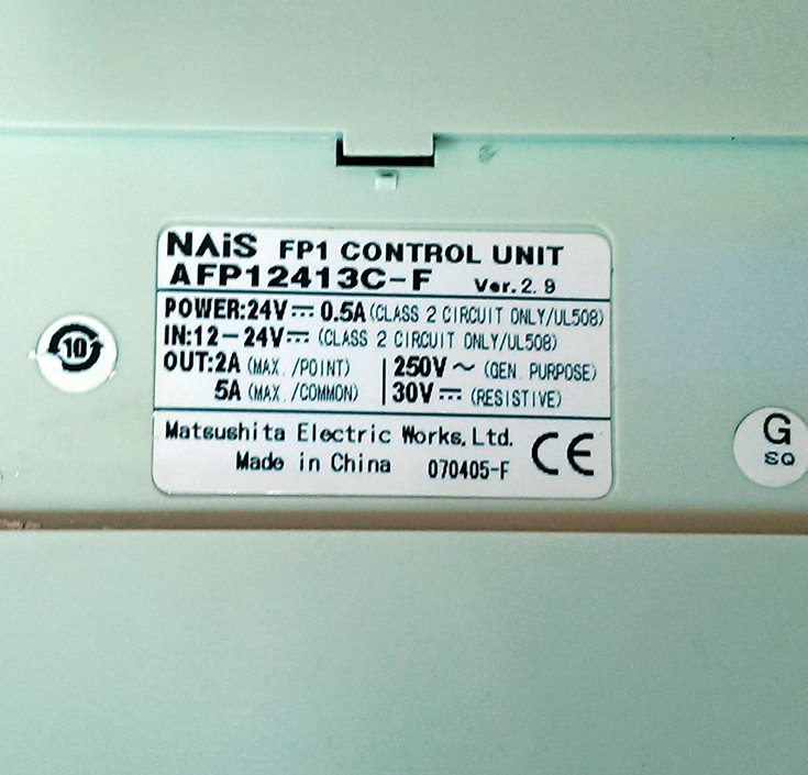 Unité De Contrôle Matsushita National PC PL24M-III - Grade III - Utilisé - Fabriqué Au Japon