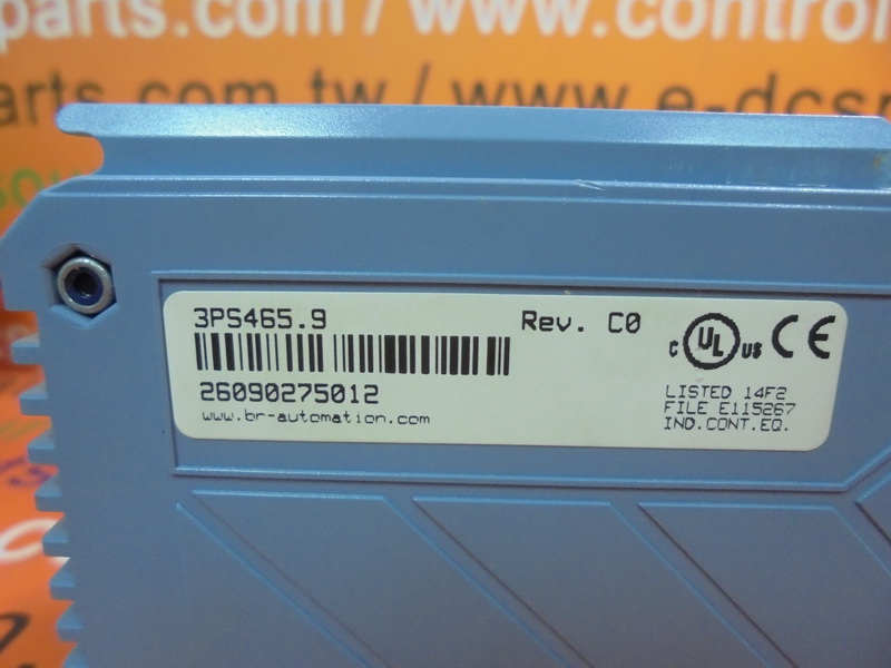 B&R 3PS465.9 PS465 POWER SUPPLY - PLC DCS SERVO Control MOTOR POWER ...