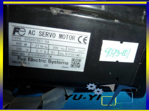 1pcs Nouveau Fuji AC servo motor gys751dc1-sa gys751dc1sa 