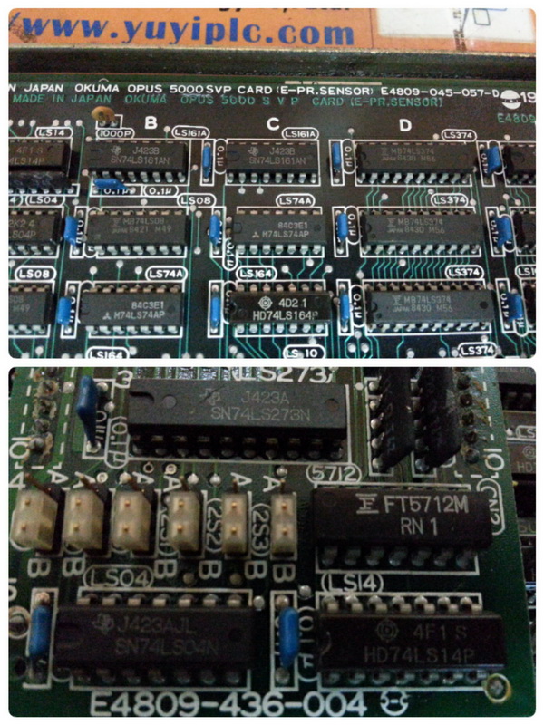 OKUMA OPUS 5000 SVP BOARD E4809-436-003-A - PLC DCS SERVO Control 