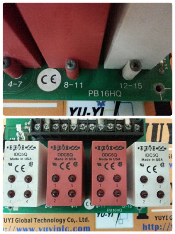 OPTO22 PB16HQ Input Output Module Rack w/ IDC5Q ODC5Q - 裕益科技自動化設備可程式編碼器 ...