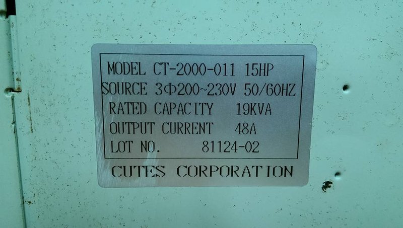 CUTES CT2000-011 15HP IGBT INVERTER AC MOTOR CONTROLLE (3)