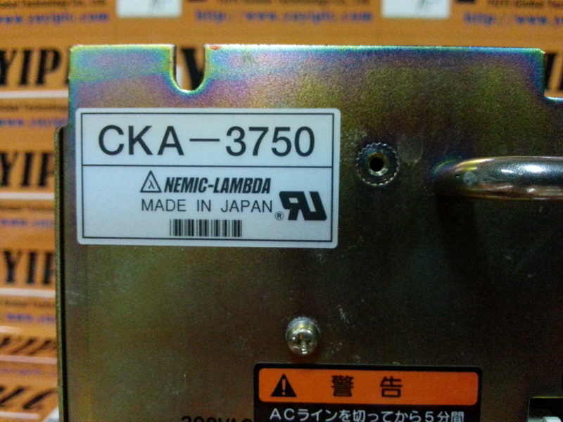 NEMIC-LAMBDA CKA-3750 Power supply - 裕益科技自動化設備可程式編碼器PLC分散式控制系統DCS