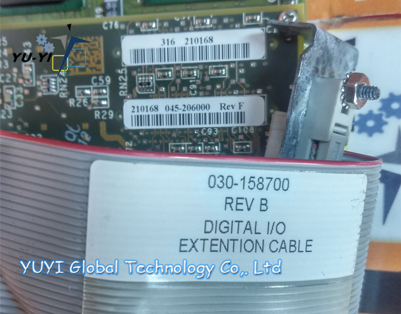 030-158700 REV B DIGITAL I/O EXTENTION CABLE / RVSI E41663 R1 AWM 030-161700 (3)